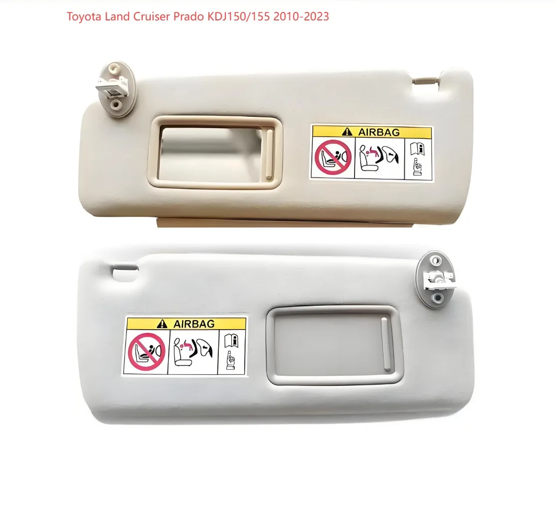 

liuquan 7431060C40A3 Sun Visor for Toyota Land Cruiser Prado 2010-2023 | With Makeup Mirror KDJ150/155