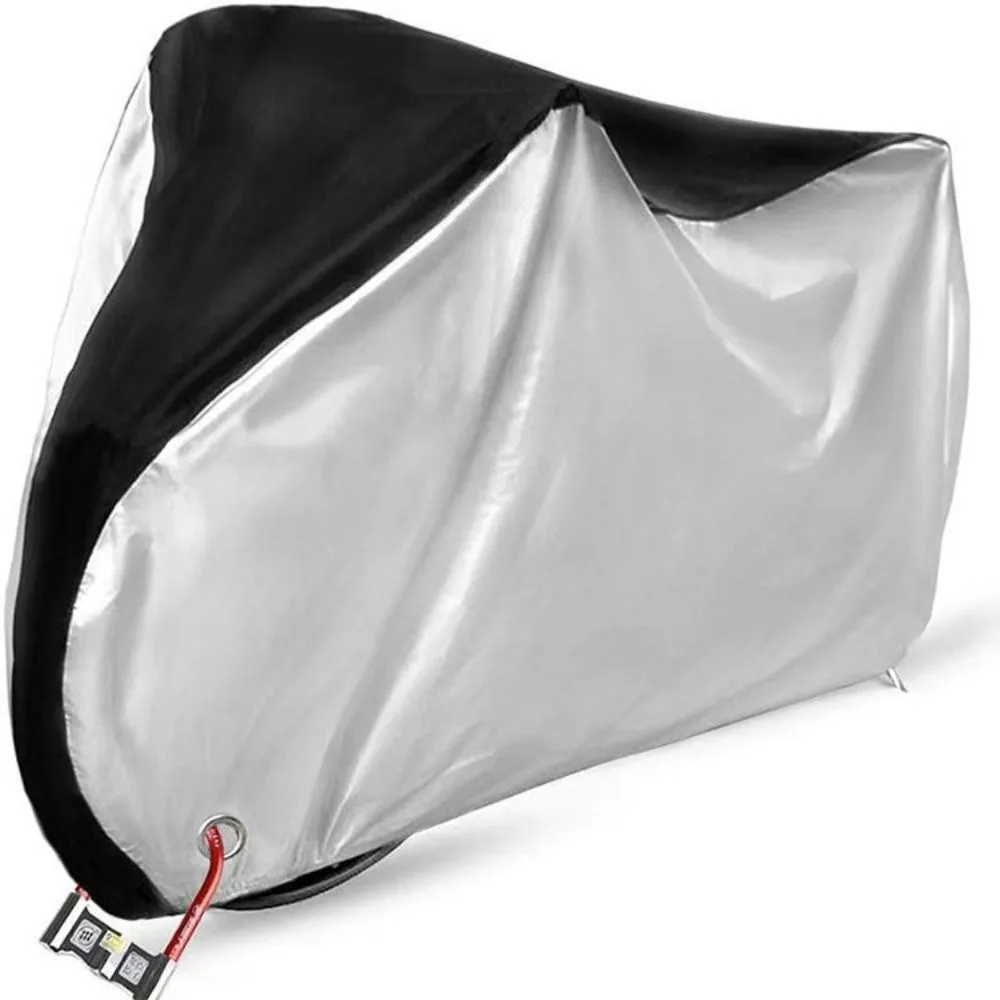 New Waterproof Bike Cover with Lock Hole S/M/L/XL Bicycle Cover Anti-UV Protection Rain Dust Bike Outdoor Rain Cover