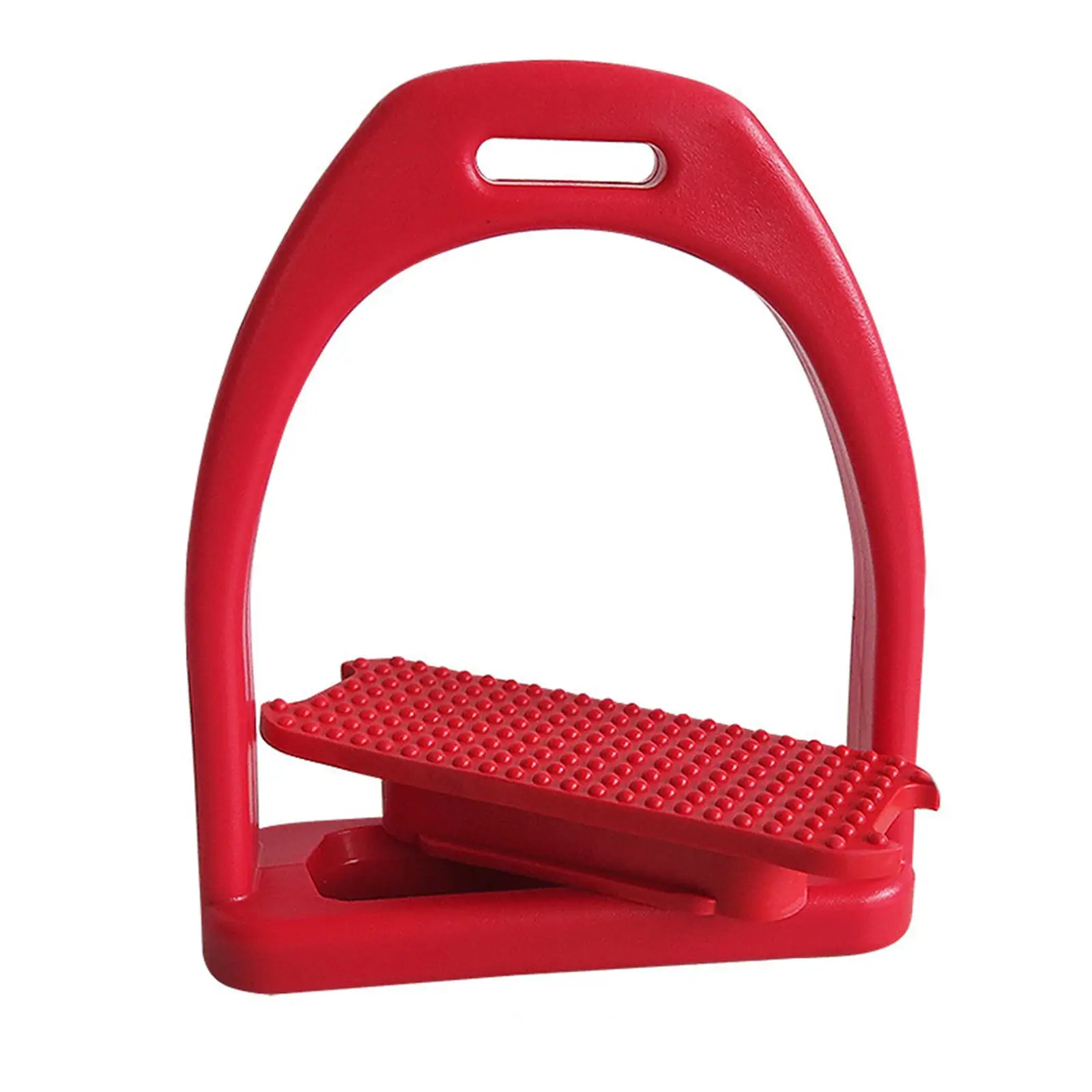 乗馬用ゴムパッド付き乗馬あぶみ 2 個セット