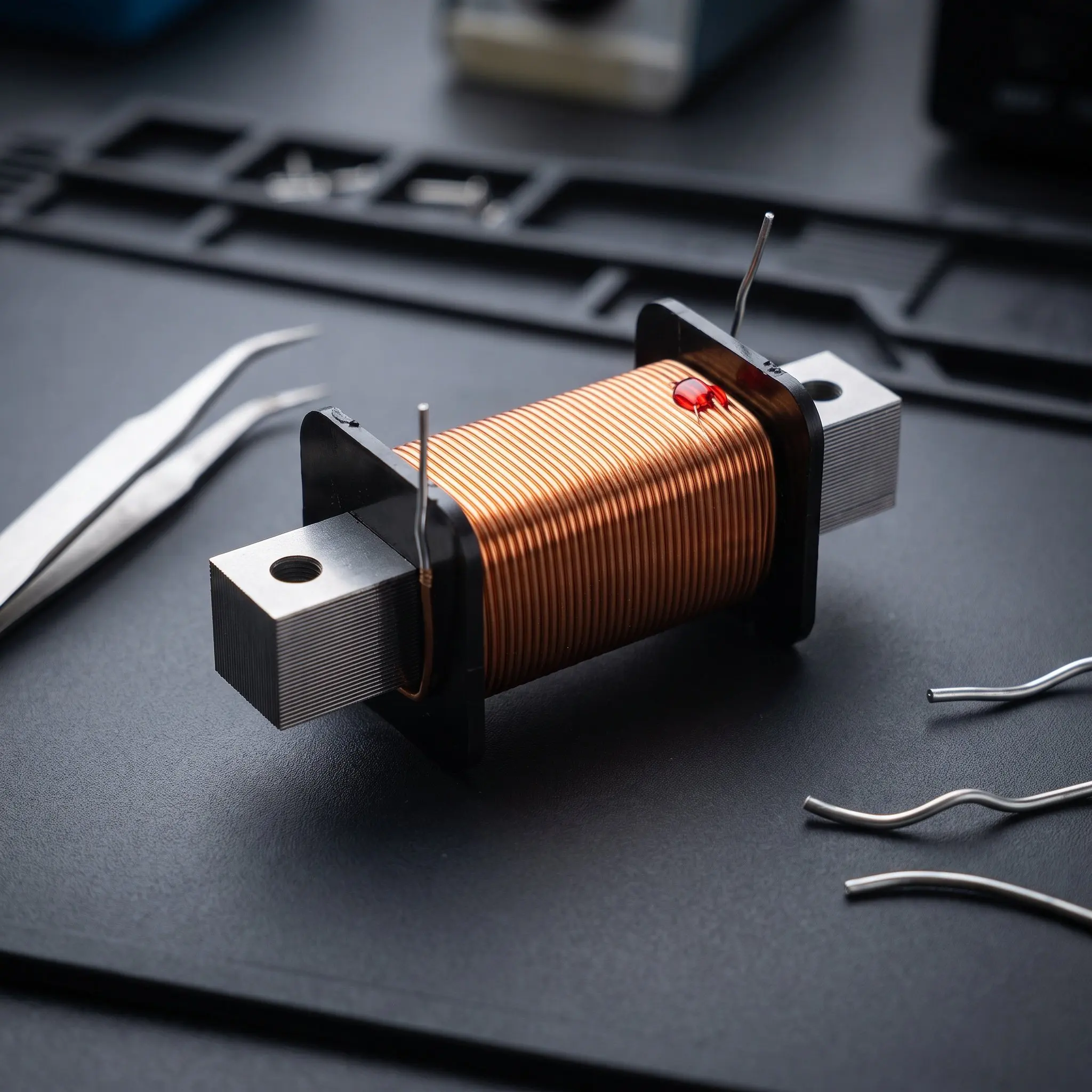 Passive Iron Core Speaker Crossover Inductor 15Mh 10Mm Audio Frequency Filter Coil Bass Crossover Coil for Subwoofer Amplifier