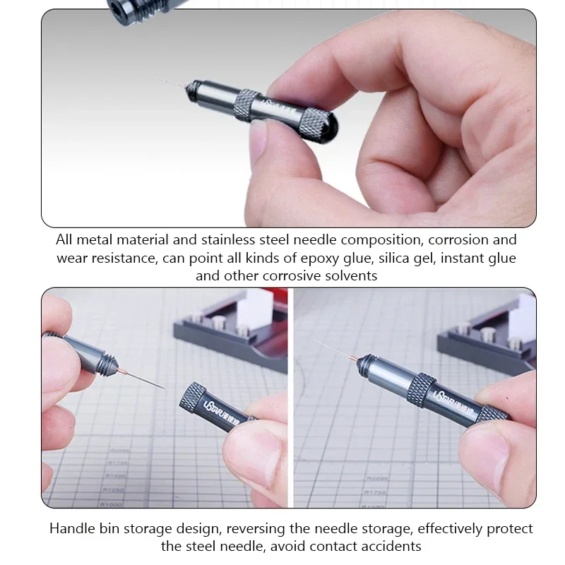 Ustar UA-94004 Angle Positioning Work Station Glue Dispensing Auxiliary Tools for Assembly Model Building Tools Hobby DIY