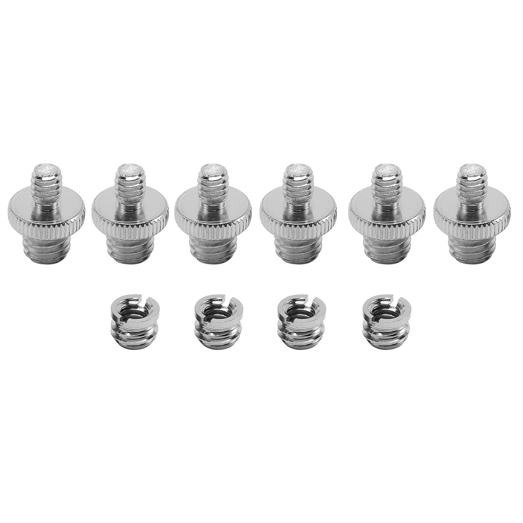 10 Pcs 1/4 inch and 3/8 inch Camera Screw Adapter Converter Threaded Mount Set for Tripod Monopod Ballhead Light Stand Shoulder