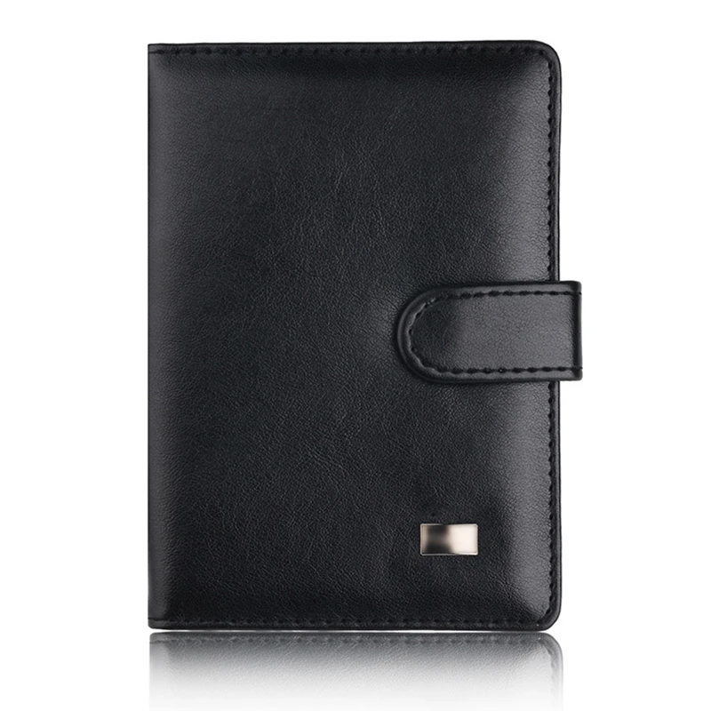 Casual PU Leather Passport Covers Travel Accessories ID Bank Credit Card Bag Men Women Passport Fashion leather Passport Holder