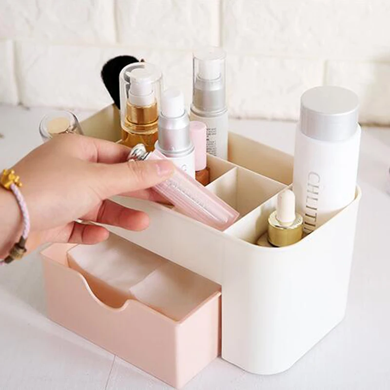 

Nail Storage Box Container Cotton Swab Storage Box Accessories Cleaning Desktop Tools Multifunctional Jewelry Box Cosmetic stor
