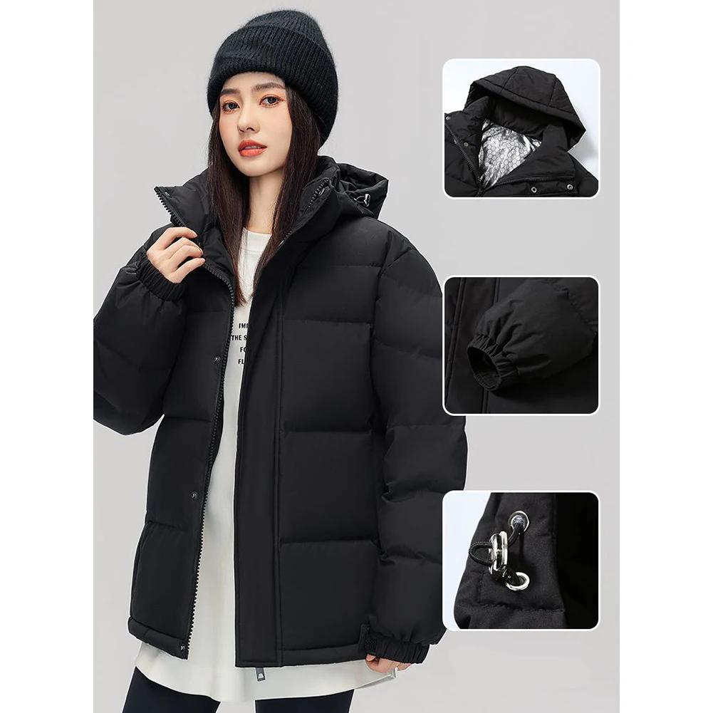 Daily Casual Outdoor Wear Cold Proof Jacket Down Jacket Casual Style Classic Theme Long Sleeve Polyester Fabric