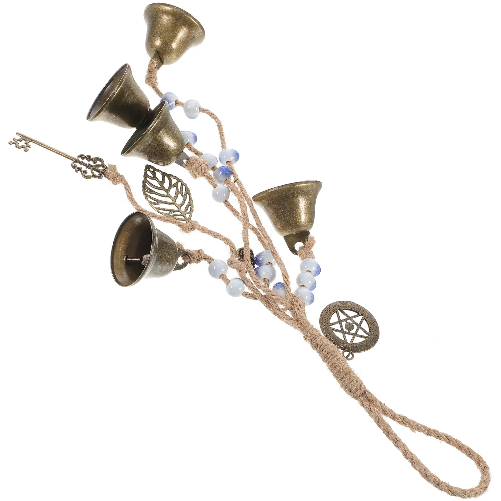 

Witch Wind Chime Bell nament Hanging Decor Metal Craft Home Door Yard Garden Bedroom Living Room Christmas Gift Safe Materials