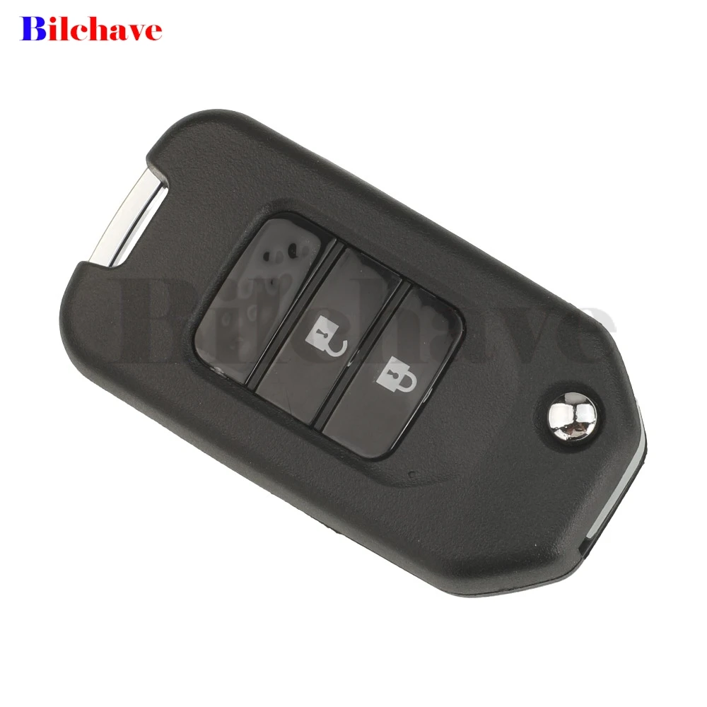 Jingyuqin 2/3BNT Ersatz-Autoschlüsselgehäuse für Honda Civic Accord City CR-V Jazz XR-V Vezel HR-V FRV Spirior JADE – Detail 4
