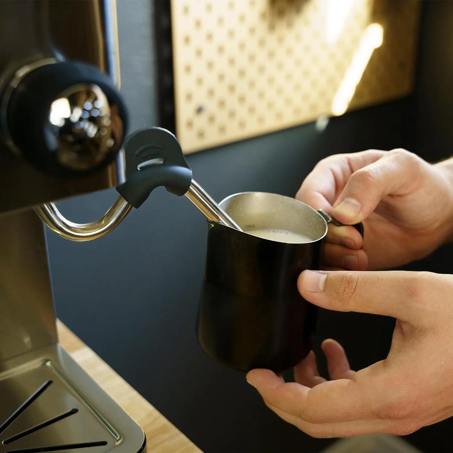 Espresso Machine, Brushed Stainless Steel image 5