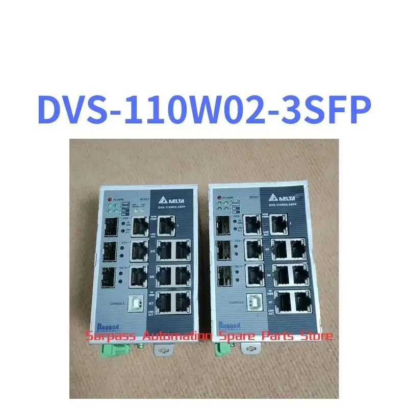 DVS-110W02-3SFP The test function of second-hand industrial network management switches is OK