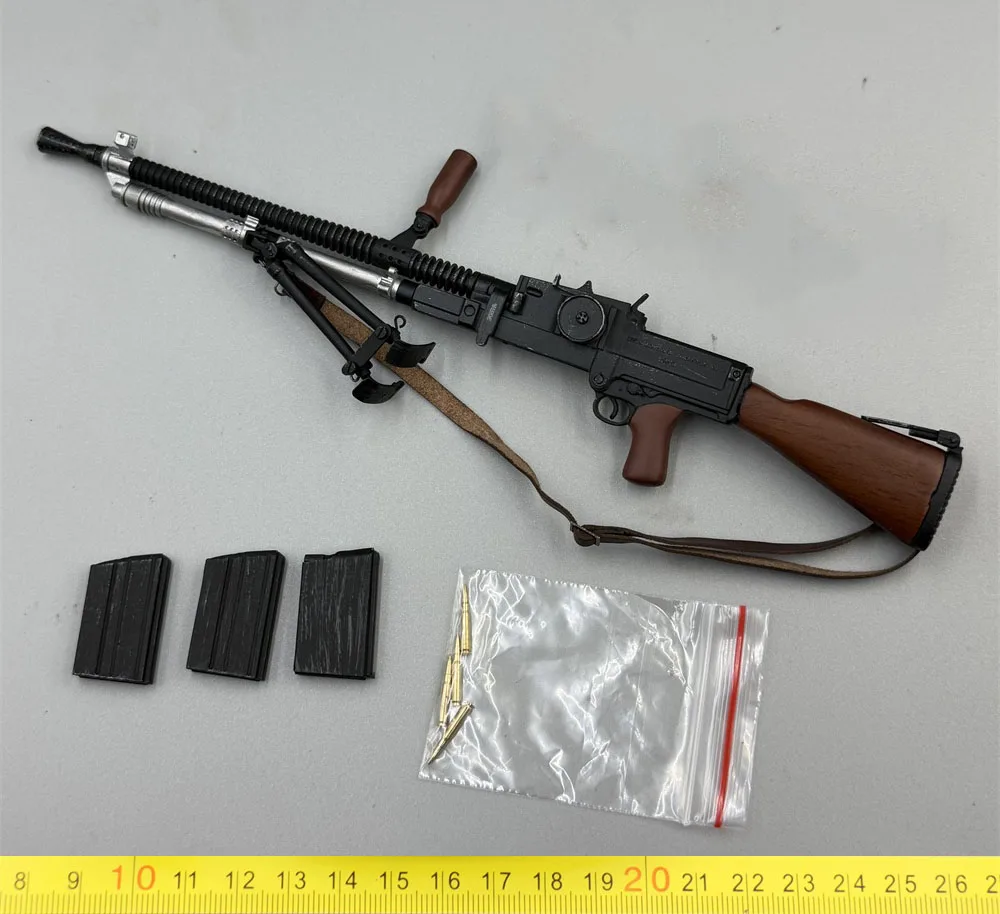 

DID D80191 Soldier Doll Male Heavy Weapons Toys Model Not Real Support Storage Box P38 Holster For 12" Figure Doll Collect 1/6
