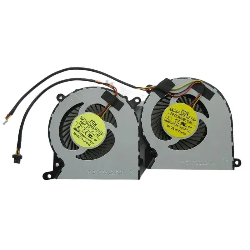 forNew Original laptop GPU cooling fan for FCN brushless motor fg80 fg7y� 5V 0.5a 6-31-p6502-201 3pin