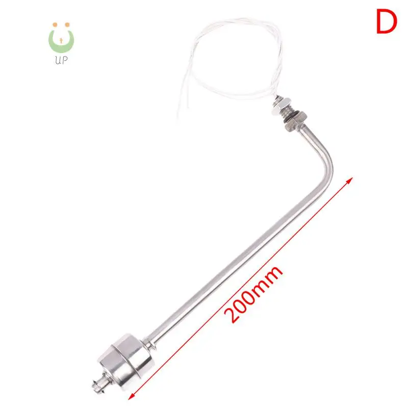 Stainless Steel Float Switch Right Angle Vertical Head Level Sensor Liquid Water Tank