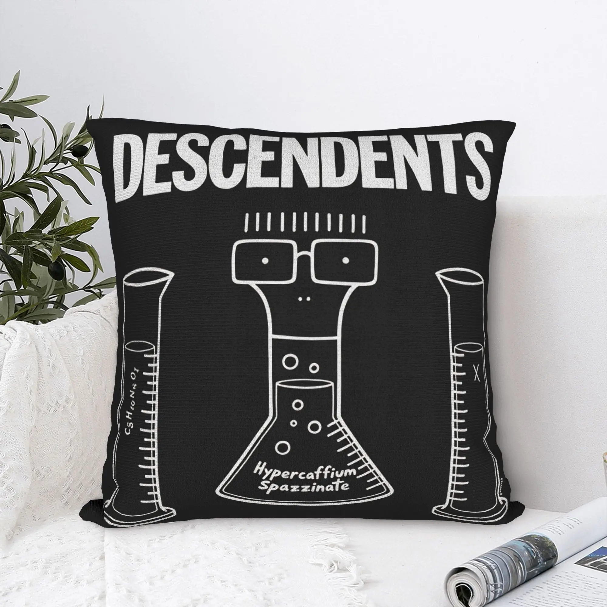 Pillow Cover Descendents Milo Goes to College  Cute Funny Pillow Case For Sofa Couch Bed Living Room Pillowcases