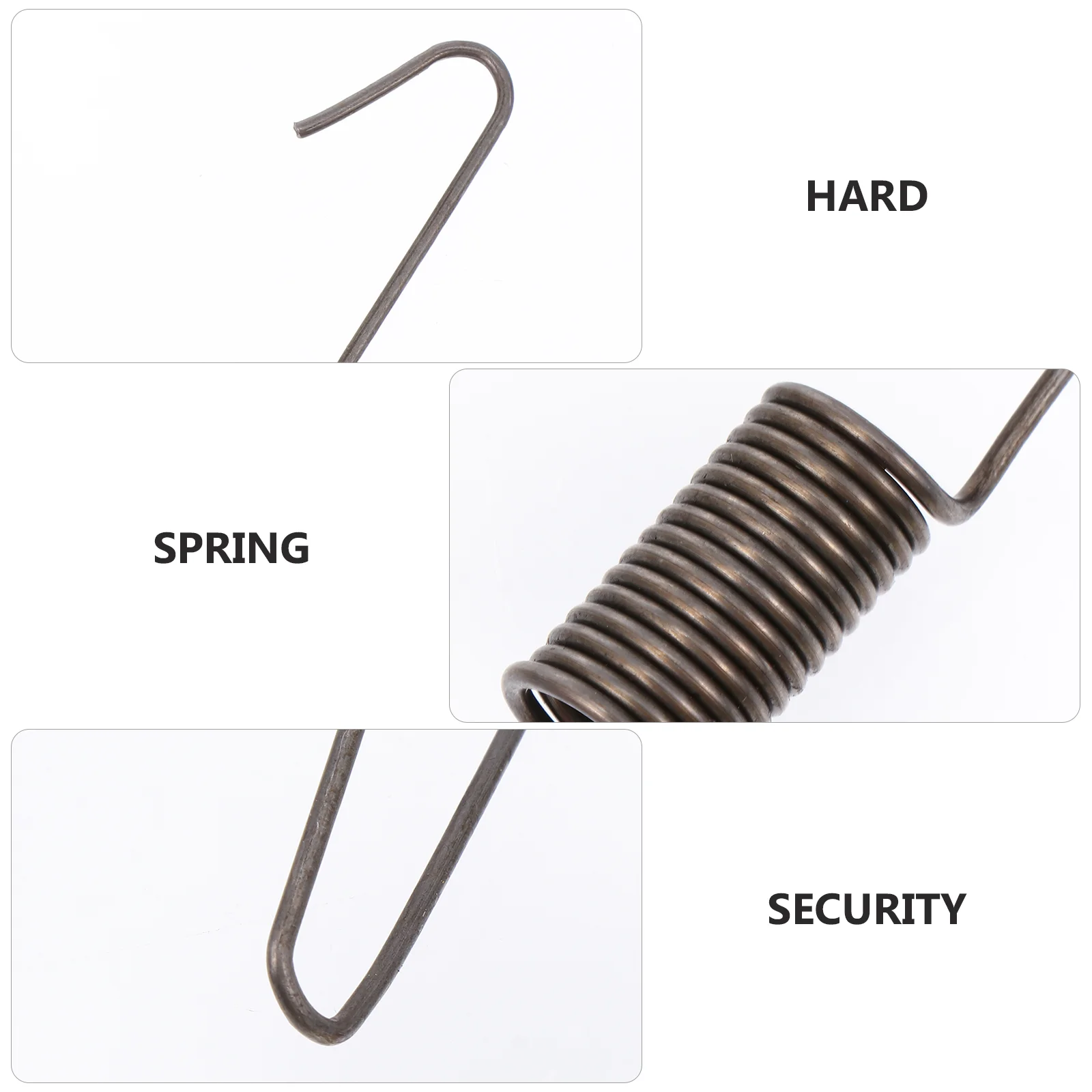 100 Pcs Snap Hook Sprung Recliner Sofa Maintenance Project Supplies Durable Spring for Use Balance Hooks Tensile Interior