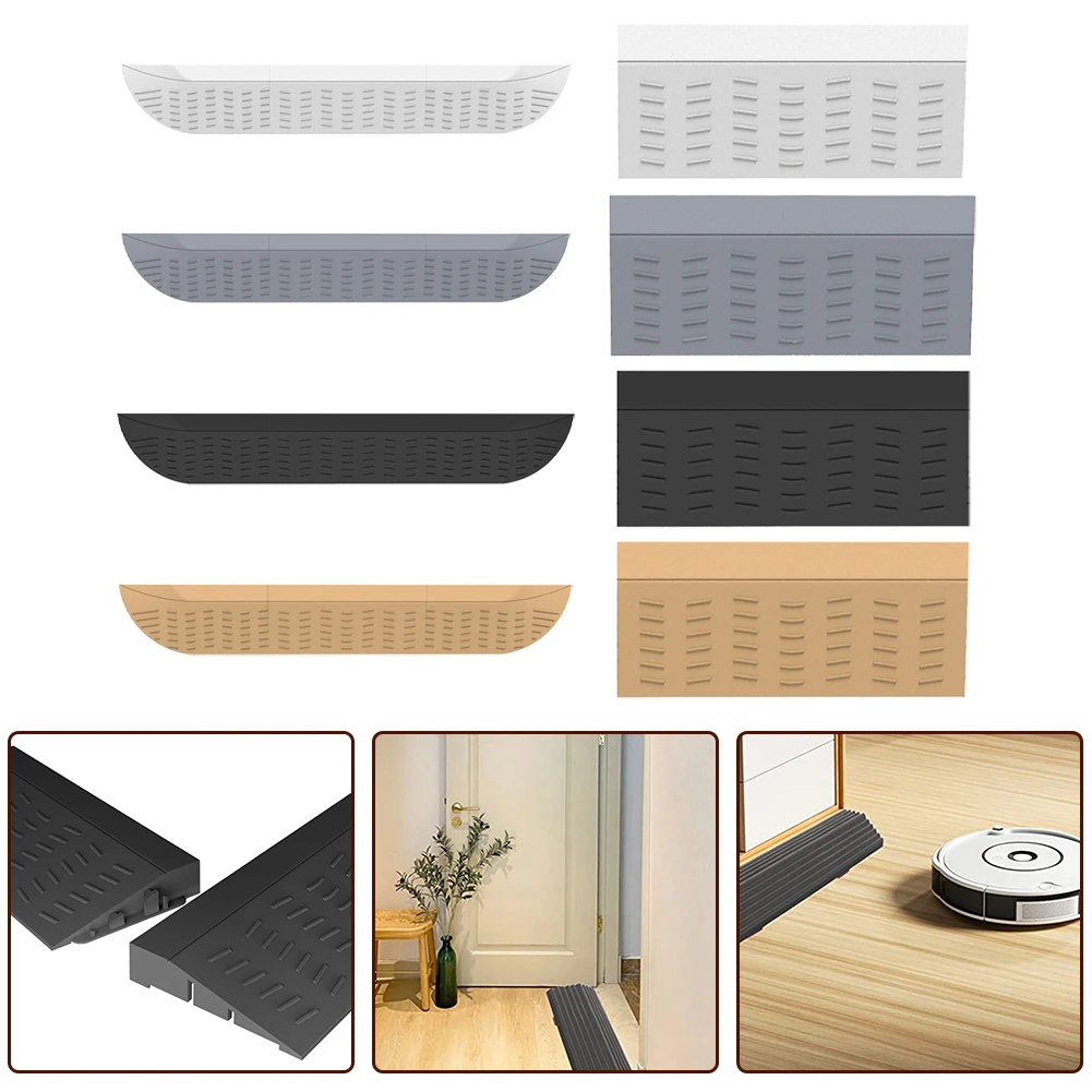 

1pc Sweeping Robot Threshold Bar Accessory Climbing Pad Step Splicing Slope Bar Robot Vacuum Cleaner Cleaning Tools 20cm*9cm