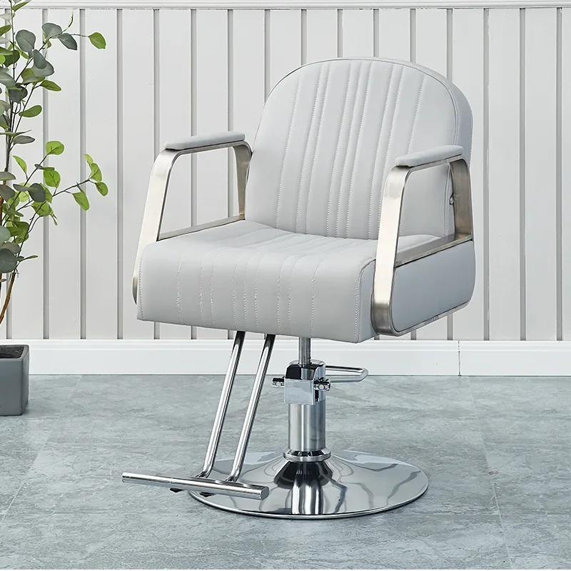 

y Wheel Luxury Barber Chairs Makeup Hairdresser Barber Chairs Lash Spinning Chaise
