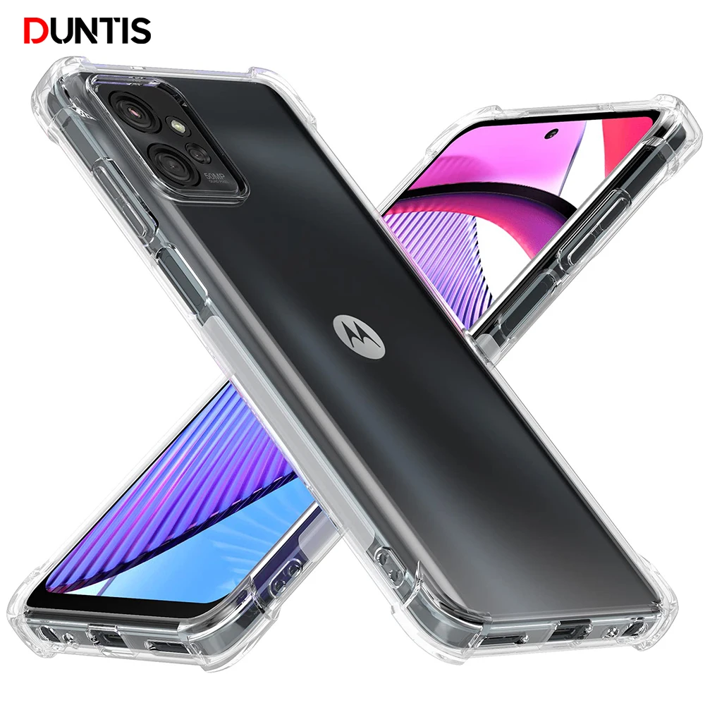 

Shockproof Clear Phone Case For MOTO G power 5G Soft TPU Phone Silicone Back Cover For MOTO G power 5G 2023 Accessories