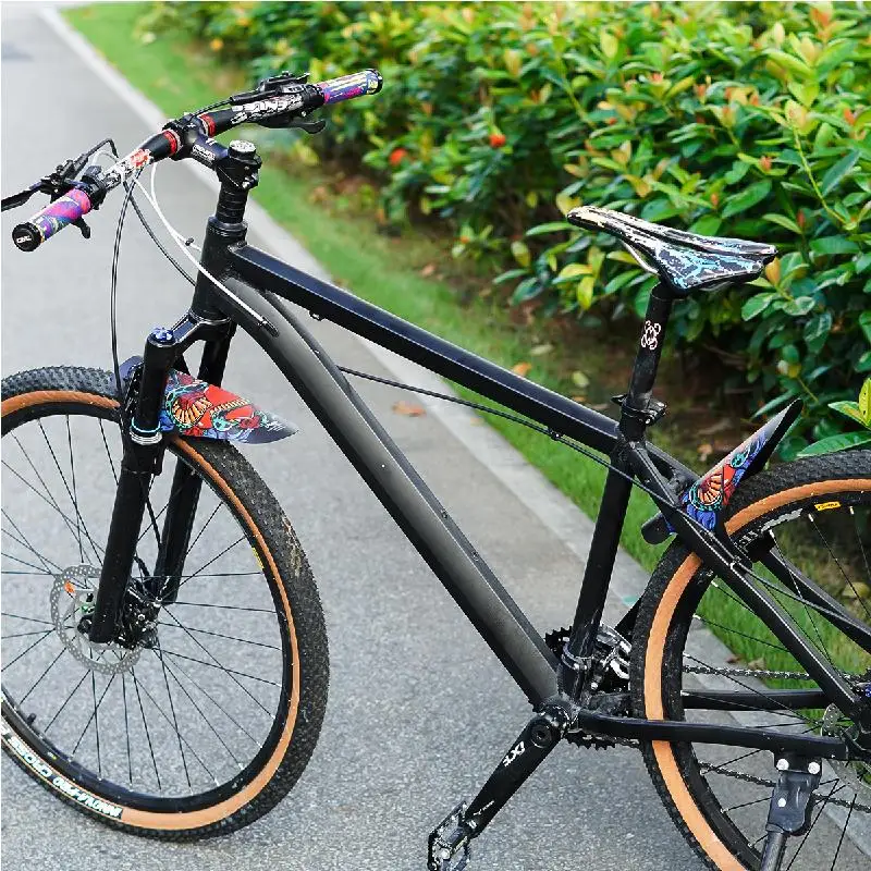 Chooee Fahrradzubehör Fahrrad Kotflügel Kotflügel MTB Mountain Road Radfahren Schlammschutz Vorder-/Hinterradflügel 1 Stück PP5 Material – Detail 10