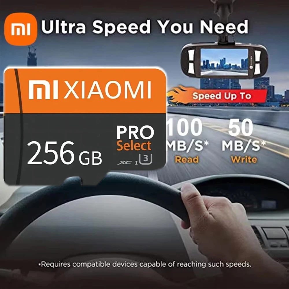 بطاقة ذاكرة Xiaomi عالية السرعة 2 تيرا بايت SD 1 تيرا بايت 512 جيجا بايت قراءة سريعة للغاية بطاقة مايكرو TF SD 128 جيجا بايت 256 جيجا بايت فئة 10 للكاميرا/الهاتف