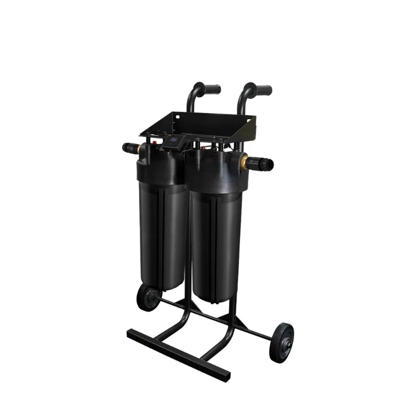 Pralka samochodowa Żywica DI Przenośny system zmiękczania wody Bezpunktowe systemy filtrów wody do myjni samochodowej