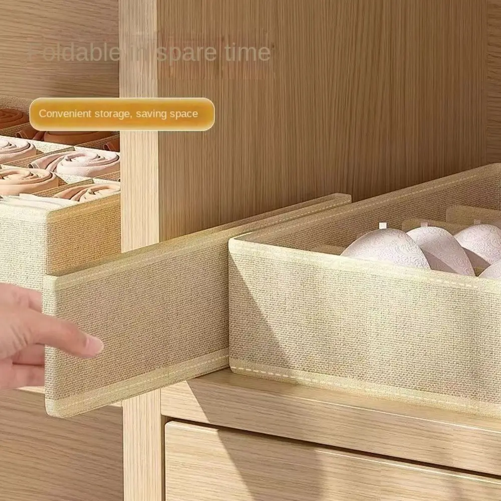 Underwear Bra Storage Box Panties Socks Storage Boxes Bedroom Wardrobe Clothes Organizer Drawers Separator Case