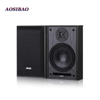 6.5 Inch Midrange Bass Speaker 8 OHM Passive 2.0 Surround bookshelf Speakers 100W Home Wooden Hifi Loudspeaker Meeting