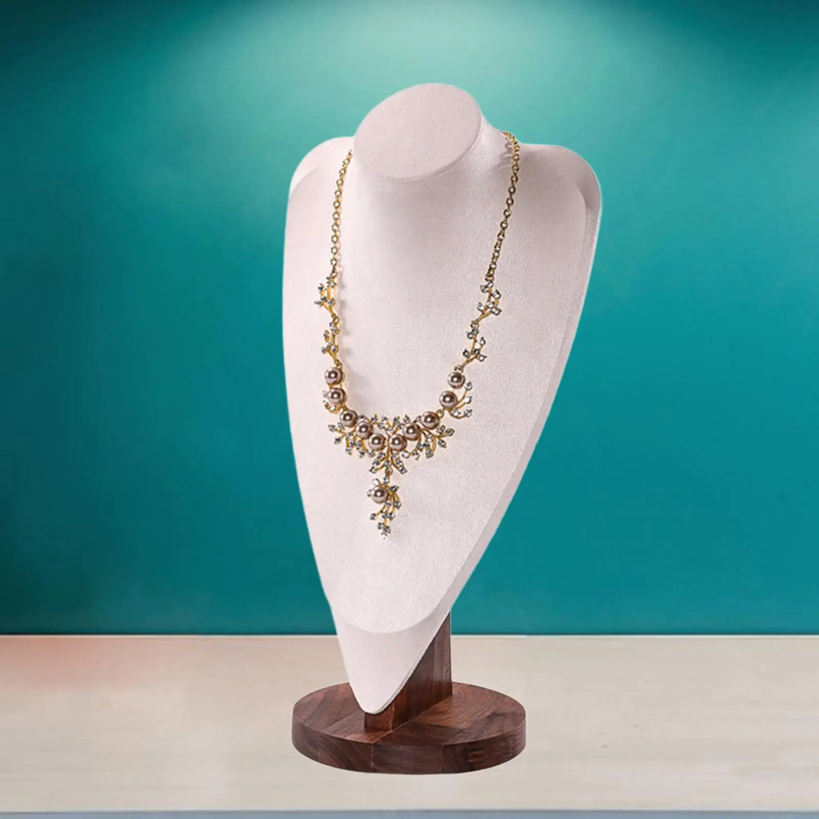 

Necklace Display Chain Bust Stand Holder Countertop Bedroom Stylish Pendant