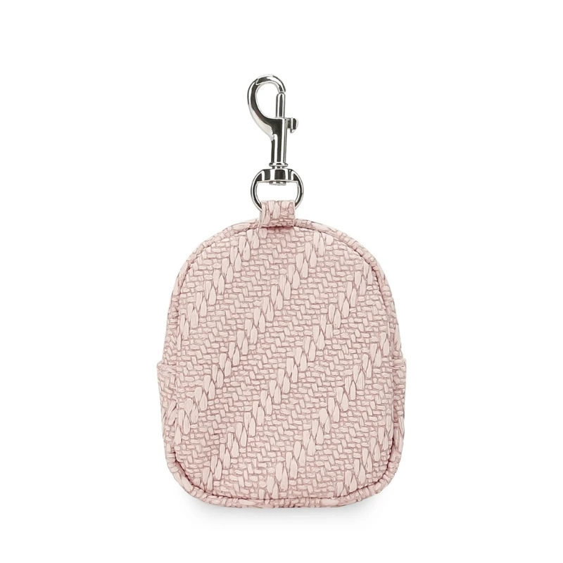 Woven PU Leather Waterproof Baby Pacifier Holder Portable Nipple Storage Bag Pouch Soother Container Box Diaper Bag Accessory