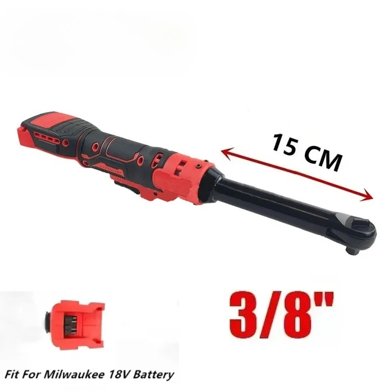 لميلووكي 18 فولت بطارية مفتاح ربط بسقاطة كهربائي 3/8 "تمديد إزالة الرأس المسمار الجوز 220N.m سائق لاسلكي أدوات كهربائية #1