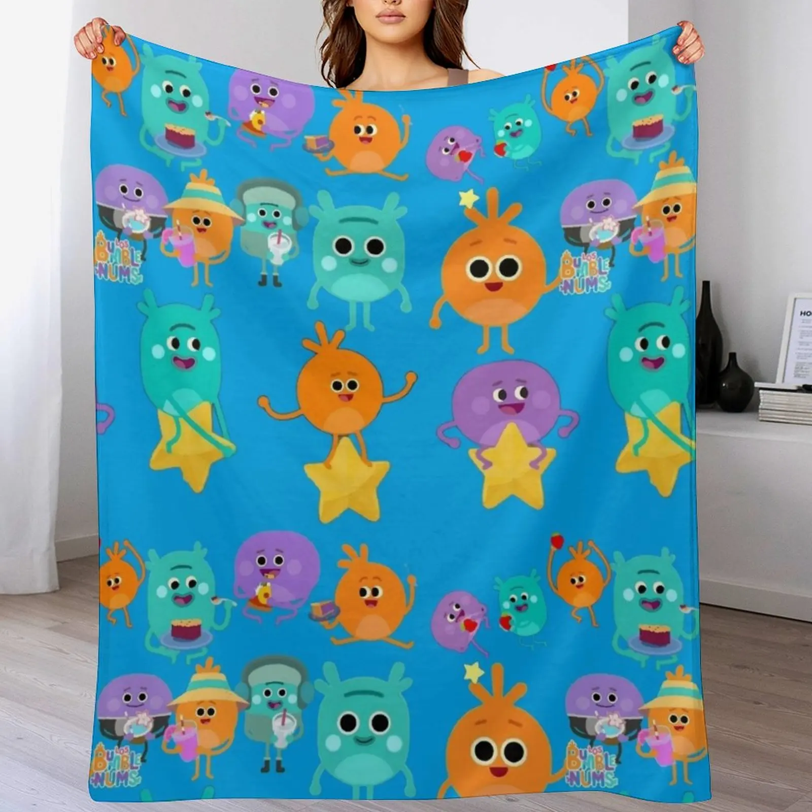 

bumble numsbumble numsbumble numsbumble nums Throw Blanket Warm Comfortable Blanket for Office Napping