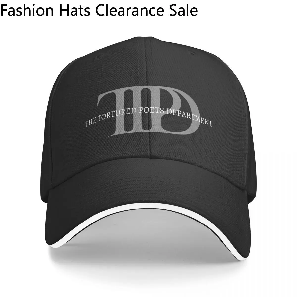 

2024 Summer Baseball Cap The Tortured Poets Department TTPD Outfit Unisex Style Golf Hat All's Fair in Love And Poetry Headwear