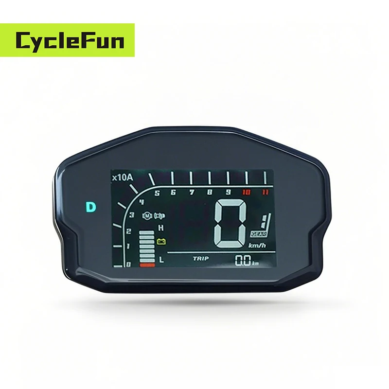 Programmable ONE-LIN YXT DKD Display Speedometer for Votol Fardriver Controller Electric Scooter Motorcycle