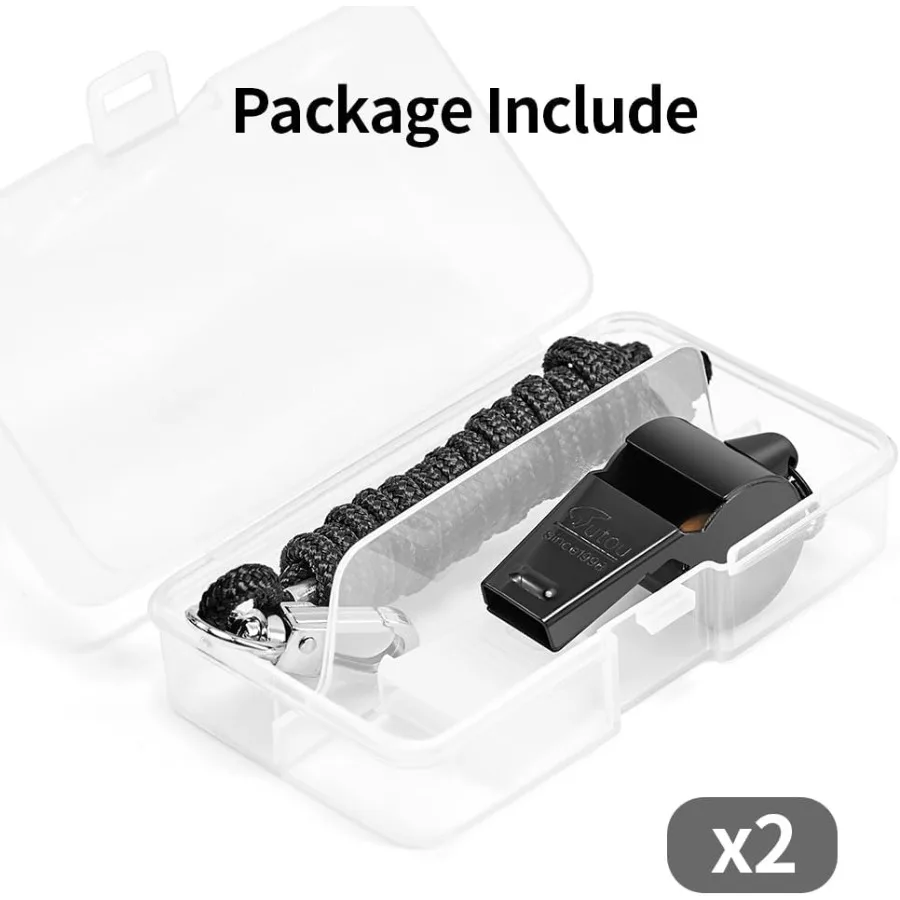 Silbato Silbato deportivo para entrenador de acero inoxidable con cordón Silbato de sonido fuerte y nítido Ideal para entrenadores, árbitros y oficial