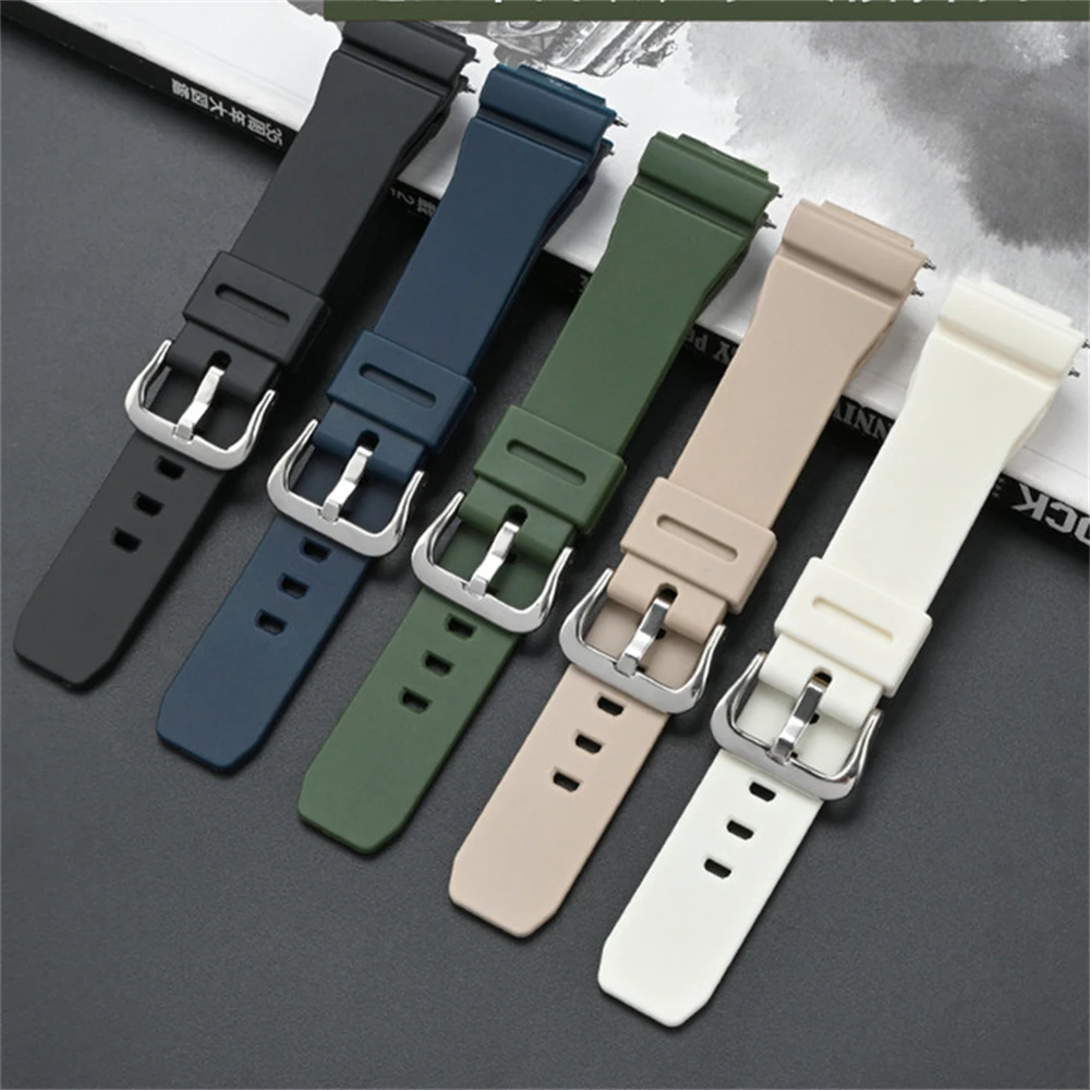Watch Strap for GM-S2100 Soft resin TPU Watchband Pin Buckle Wrist band Bracelet Belt Quick release Sports waterproof strap prot