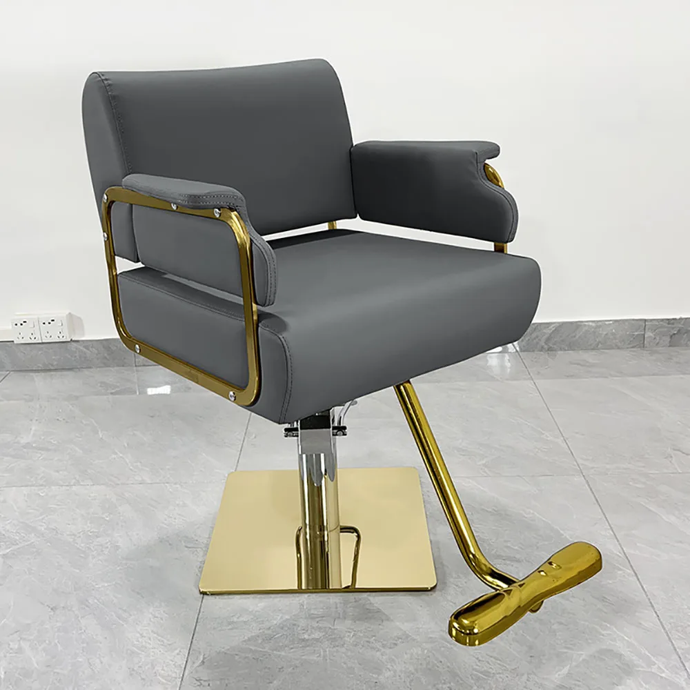 

Ergonomic Fashion Barber Chair Nordic Unique Personalized Simple Hairdresser Chair Professional Salon Kapperstoel Hair Furniture