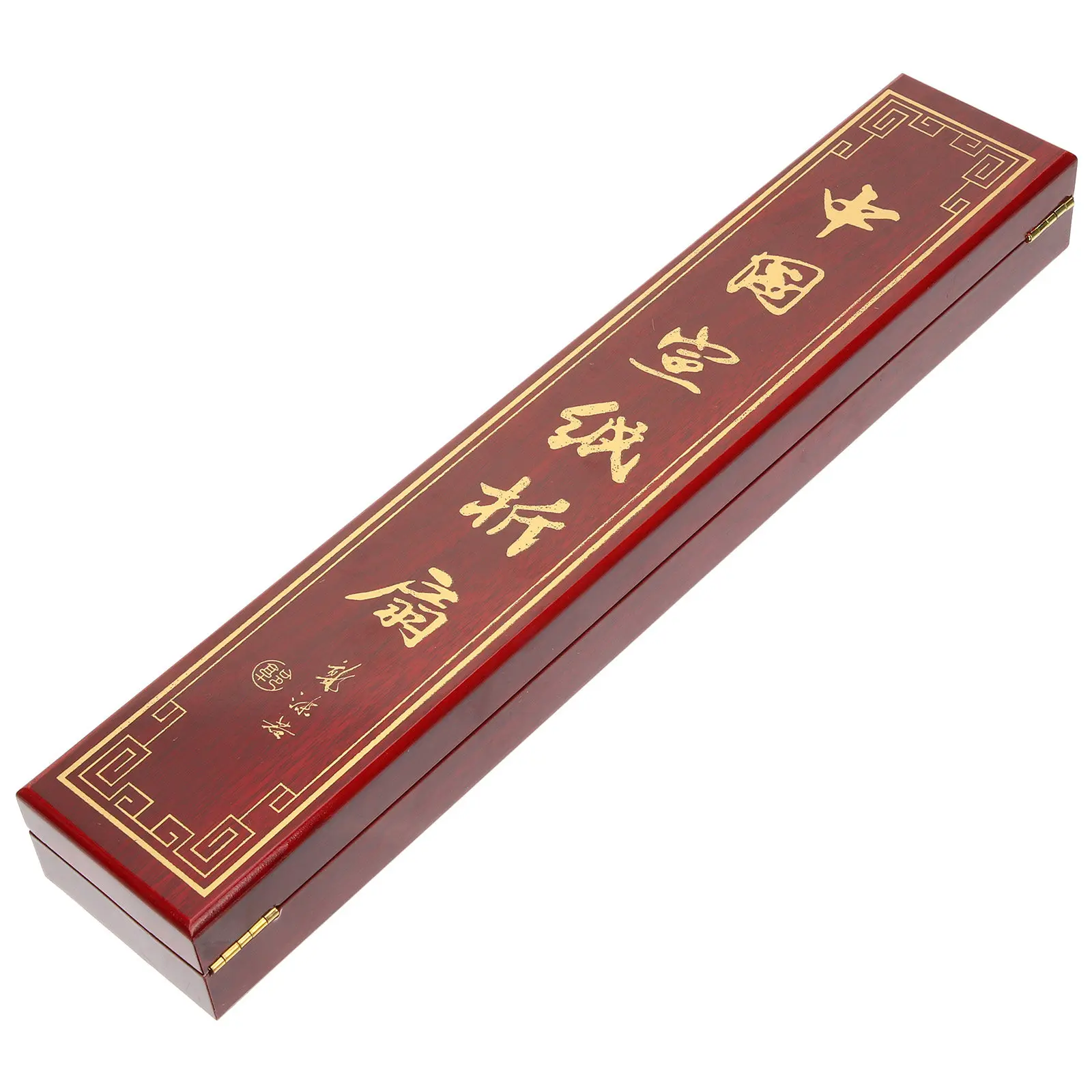 Exquisite Wooden Folding Fan Storage Box Chinese Style Multifunctional Keepsake Organizer for Home Office Decorative Tassel Fan
