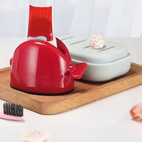 1pcs Rolling Toothpaste Squeezer Cream Tube Squeezing Dispenser Creative Tooth Paste Holder Creative Bathroom Accessories Sets