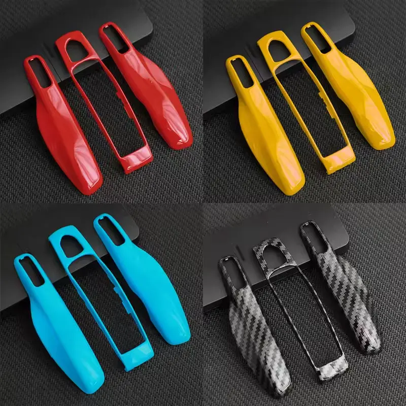 

For Porsche Panamera Spyder Carrera Macan Boxster Cayman Cayenne 911 970 981 991 Car Smart Remote Key Case Fob Covers Set Shell