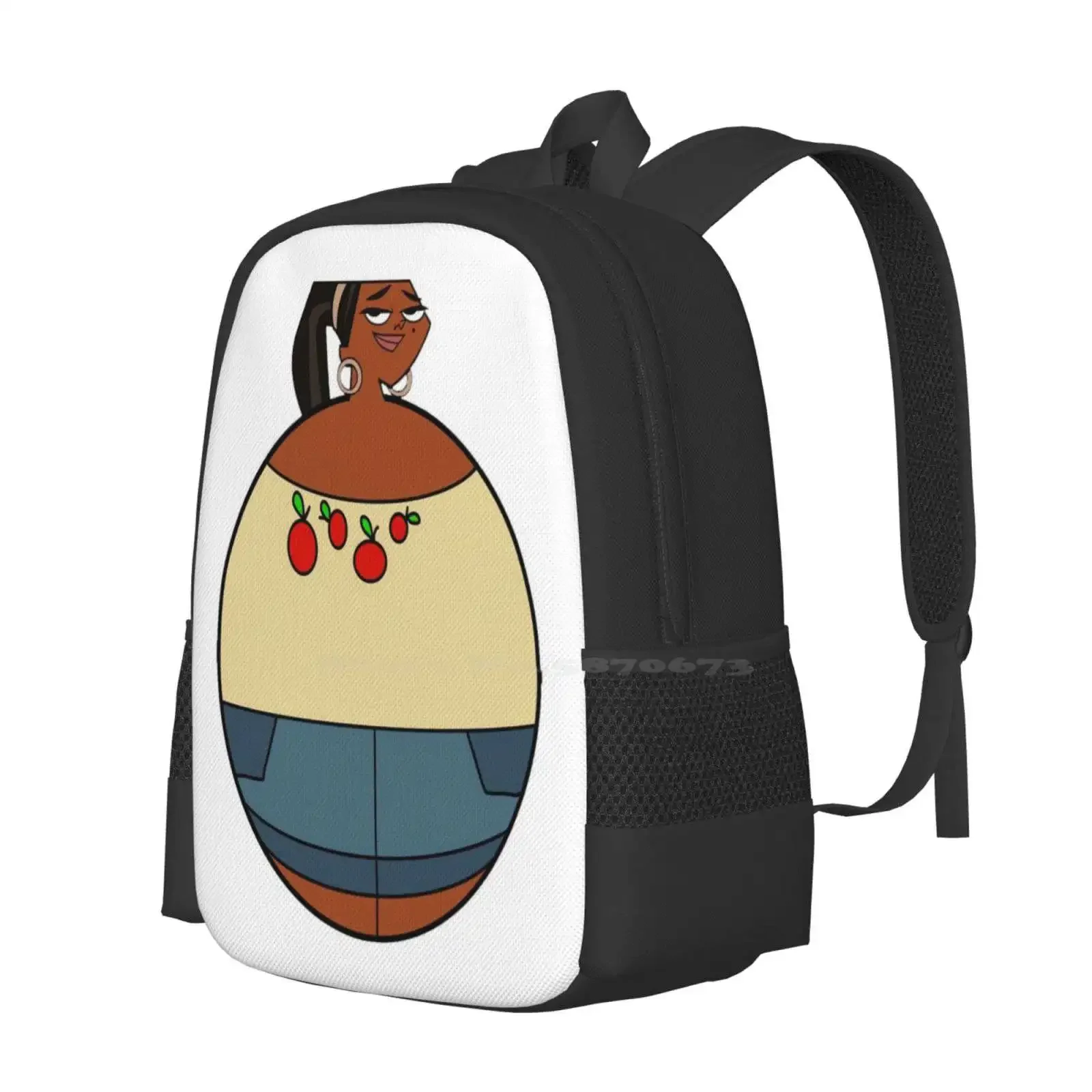 Leshawna Ball - Total Drama Hot Sale حقيبة مدرسية على ظهره حقائب عصرية Leshawna Ball Leshawna Total Drama Meme Alt Deep