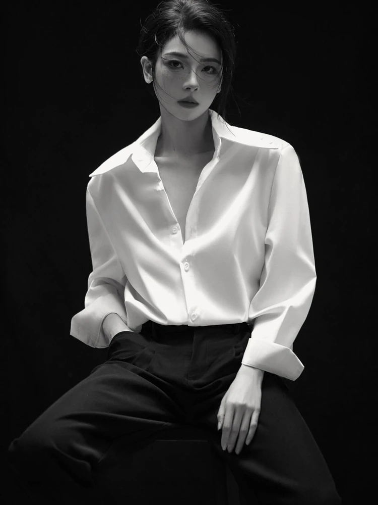 

2026 New Fashion Sexy Portrait Photo Shirt Art Photography Studio Theme Shooting Clothing Women's Ethnic Stage Costume