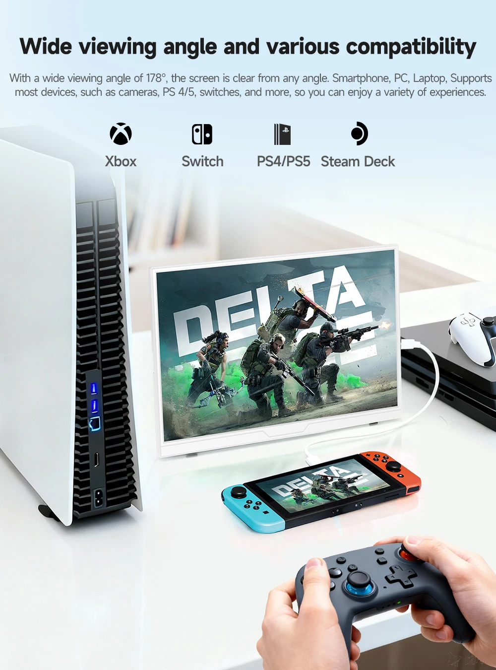 UPERFECT 16'' 120Hz Gaming Mon - Pc Gaming Y60 ulasan dan harga