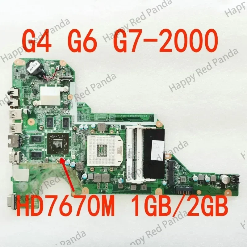 

For G4 G6 G7-2000 DA0R33MB6F0 DA0R33MB6F1 DA0R33MB6E0/E1 680569-001 680569-501 680570-001 680570-501 HD7670M 1GB/2GB