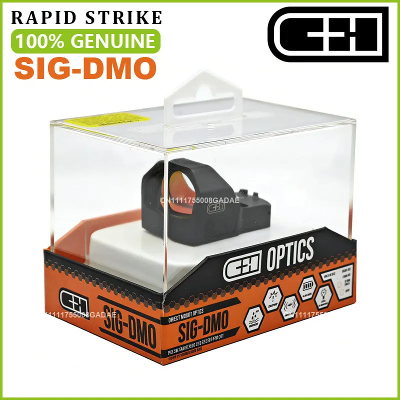 

Оригинальный оптический прицел C&H с прямым креплением для пистолетов Sig Sauer Optics Ready P320, 226, 229, 220 Pro Cut, с красной точкой и несколькими прицельными сетками