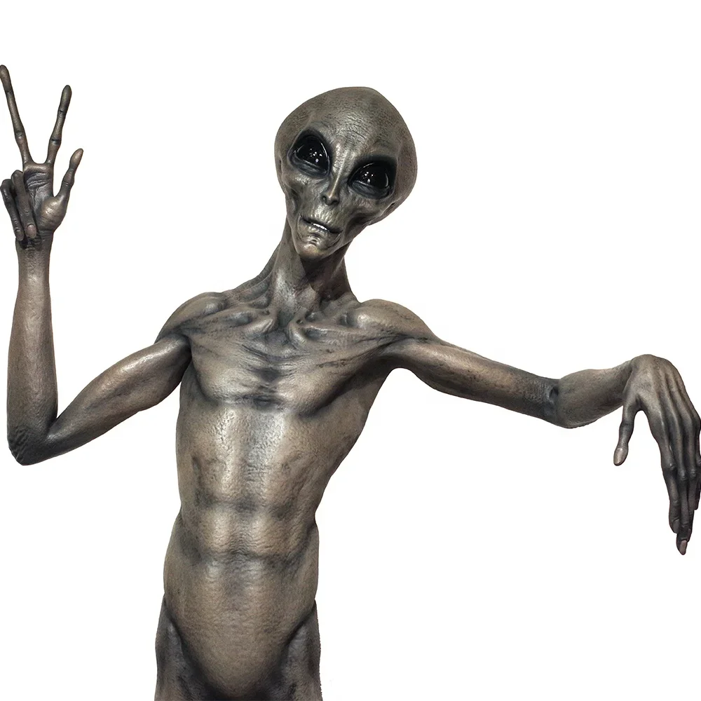 منحوتة من الألياف الزجاجية الغريبة بالحجم الطبيعي مخصصة لمجموعة متحف الشمع