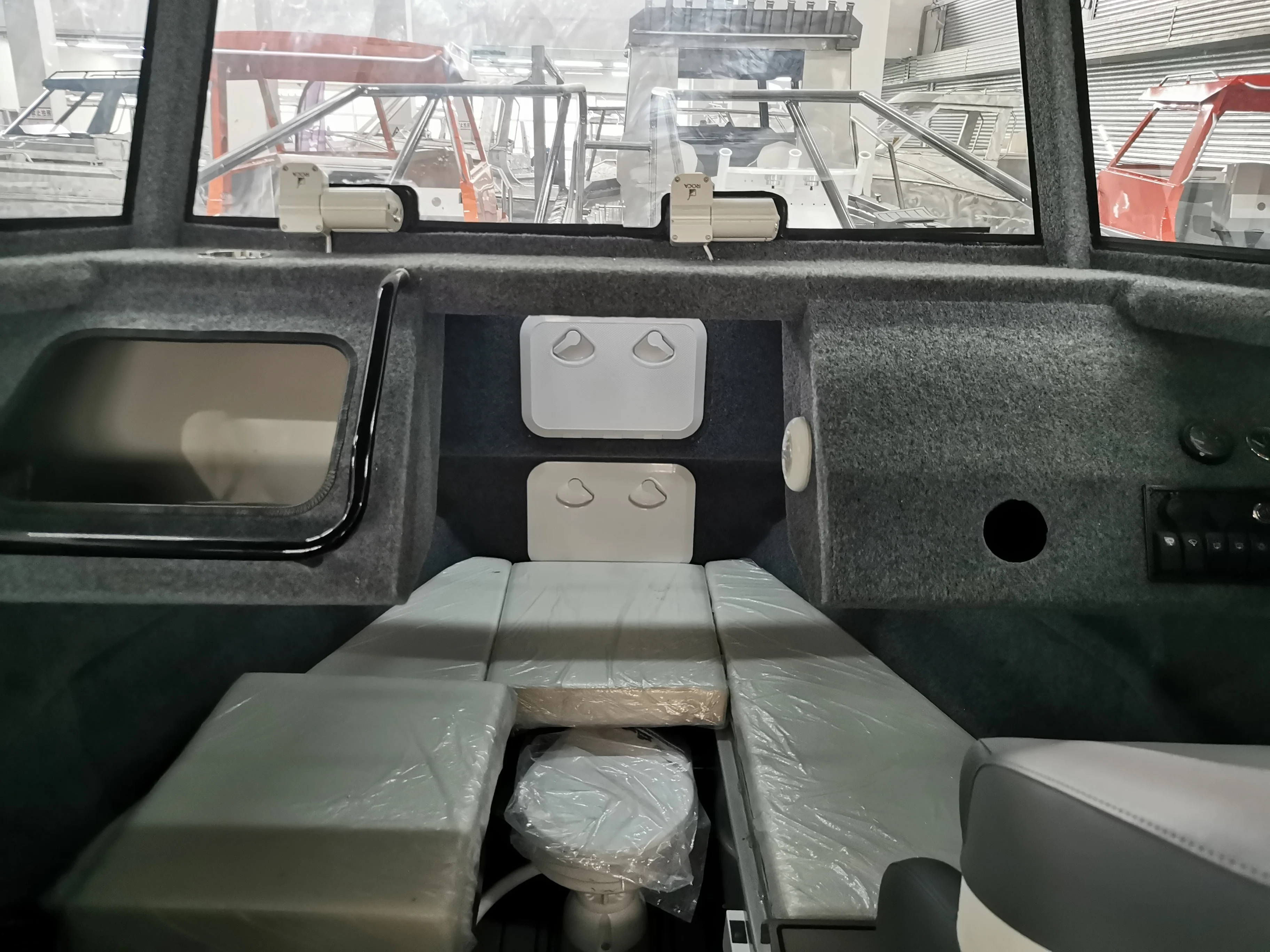 CE Certified Speedboat Easy Process Welded Aluminum Fishing Boat with Pontoon - New Design