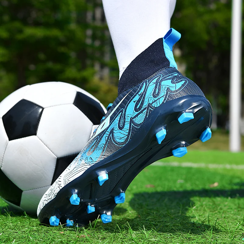 Zapatos de fútbol para hombre y mujer, botas de fútbol para niños, zapatillas de fútbol Unisex