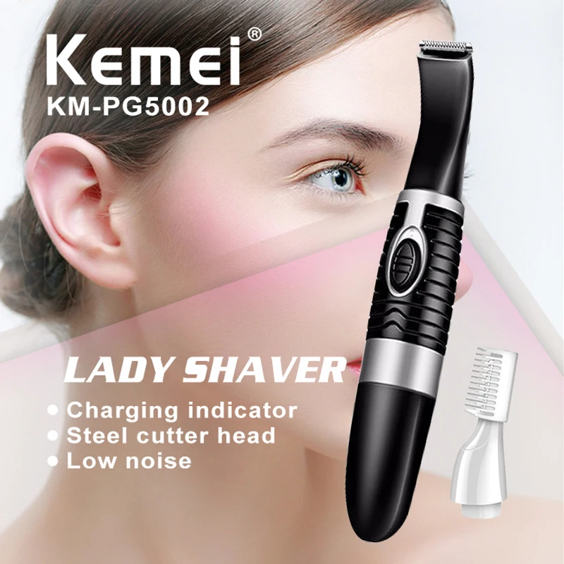 2in1 Hair Removal Women Shaver Bikini Trimmer Epilator Face Hair Eyebrow Trimmer Lady Shape Tool Female Shaving Machine