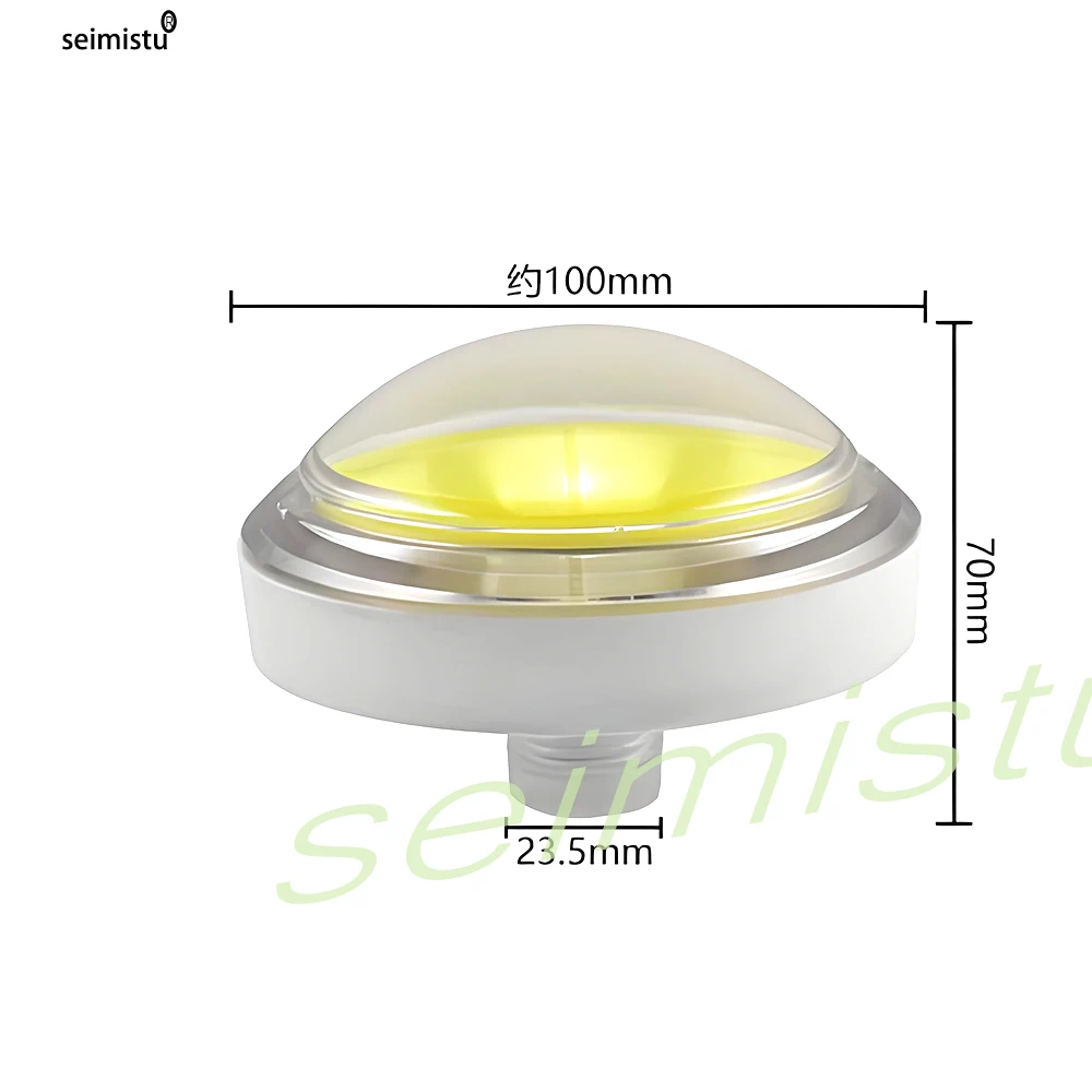 100mm Arcade Big Push Button Beleuchtete Led Antwortschalter Video Rhythmus Von Musik Spiel Verkaufsautomat Münze Arcade Flipper teil – Detail 5