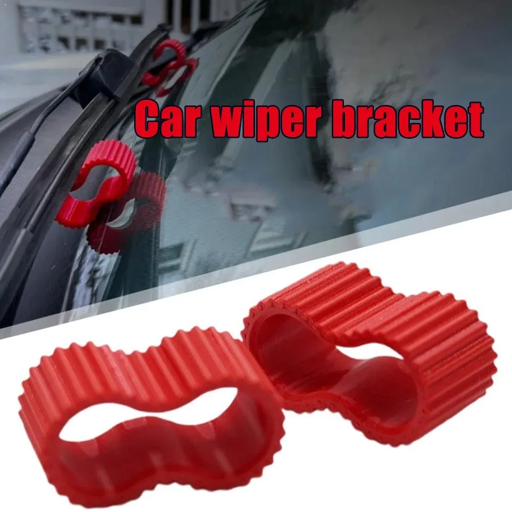 

Автомобильные стеллажи для защиты от замерзания, 1 пара, противозамерзающий кронштейн с 3D-печатью, защитный кронштейн для предотвращения замерзания щетки стеклоочистителя, сборка снега, авто