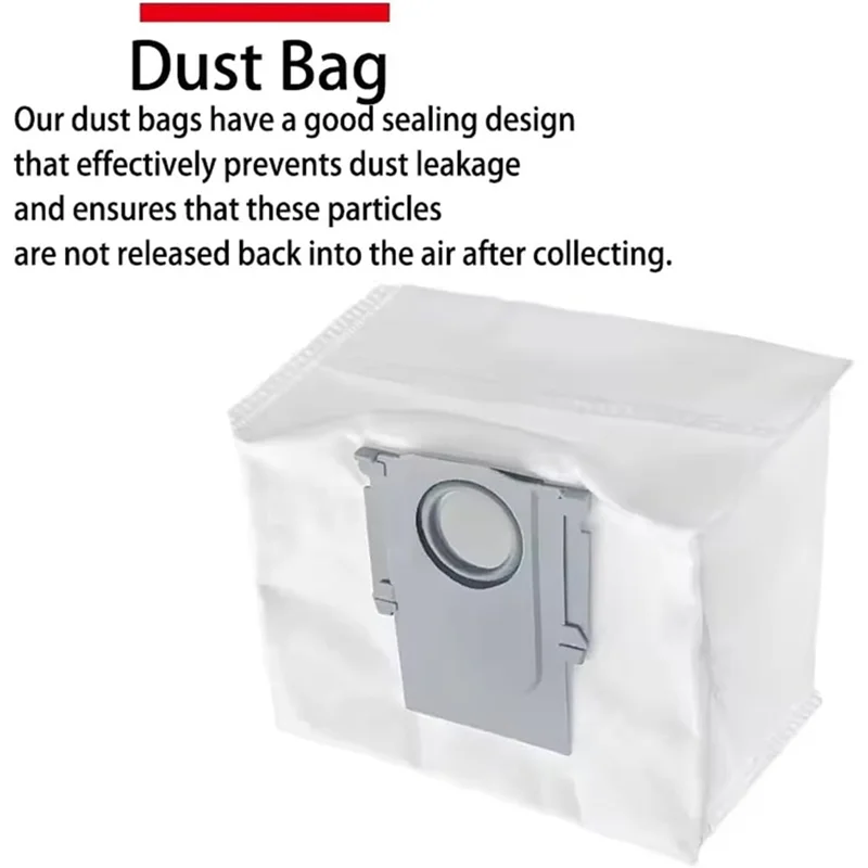 Aksesori untuk Roborock Saros Z70/Saros Z70 Ultra Robot Penyedot Debu Sikat Samping Filter Tas Pel Suku Cadang Pengganti